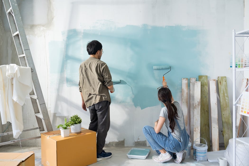 Decorative Paint Tricks That Make Rooms Feel Larger
